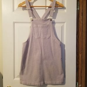 Corduroy Overall Dress